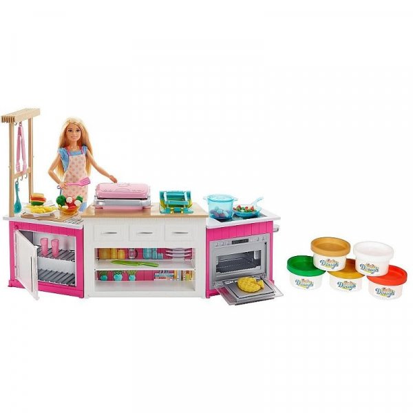 Set de joaca Mattel Barbie Bucatarie utilata