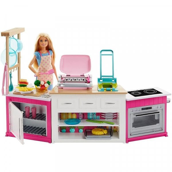 Set de joaca Mattel Barbie Bucatarie utilata